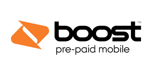 Boost Logo in Black Color on a White Background