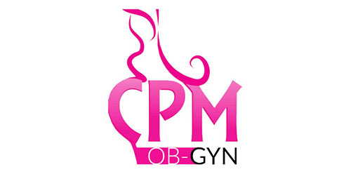 CPM Gynecologist Logo on a White Background